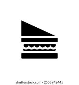 sandwich icon design concept for web
