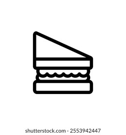 sandwich icon design concept for web