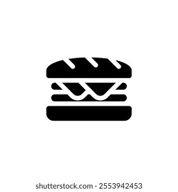 sandwich icon design concept for web