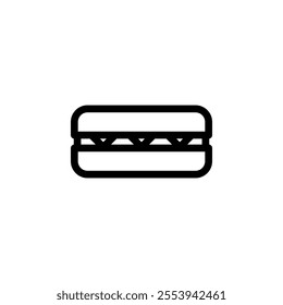 sandwich icon design concept for web