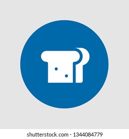  Sandwich icon. Editable  Sandwich icon for web or mobile.