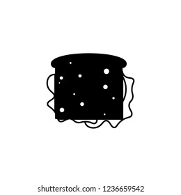 sandwich icon illustration isolated vector sign symbol