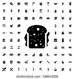 sandwich icon illustration isolated vector sign symbol