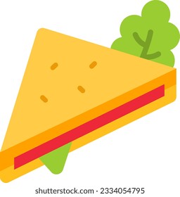 Sandwich Icon image. Suitable for mobile application.