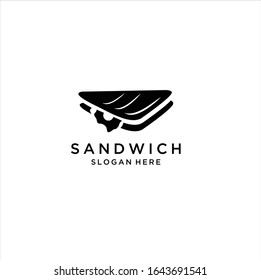 Sandwich icon isolated on clean background. Sandwich icon concept drawing icon in modern style. Vector illustration, Sandwich line icon. Lunch, snack, toast. Food concept. Vector illustration 