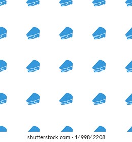 sandwich icon pattern seamless white background. Editable filled sandwich icon. sandwich icon pattern for web and mobile.