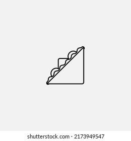 Sandwich icon sign vector,Symbol, logo illustration for web and mobile