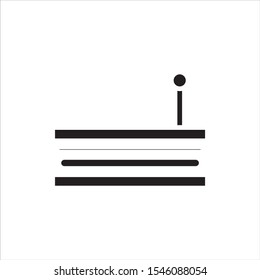 sandwich icon simple icon vector