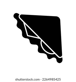 sandwich icon vector design template in white background