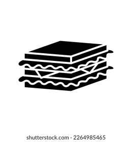 sandwich icon vector design template in white background