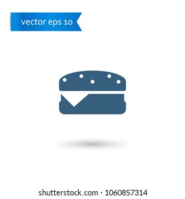 sandwich. sandwich icon. sandwich vector. flat style. sign design vector. sign design. Vector EPS 10