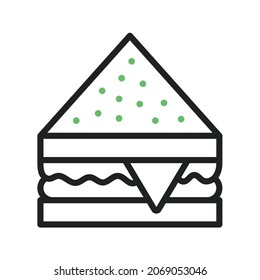 Sandwich icon vector image. Can also be used for Physical Fitness. Suitable for mobile apps, web apps and print media.