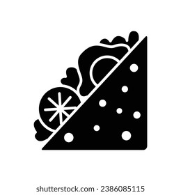 Sandwich icon vector on trendy design