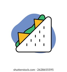 Sandwich Icon vector stock illustration
