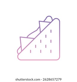 Sandwich Icon vector stock illustration