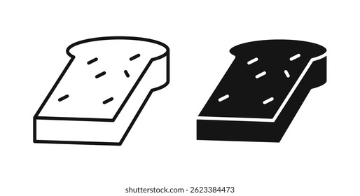 Sandwich icons on white background for web