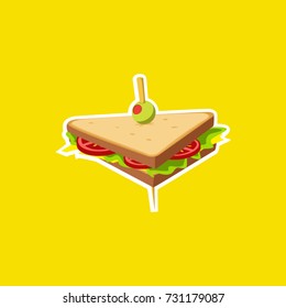 Sandwich illustration
