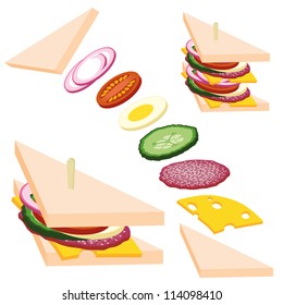sandwich ingredients