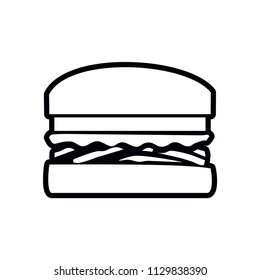 Sandwich with meat