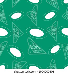 sandwich and plate seamless pattern