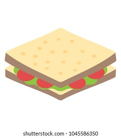 Sandwich to satisfy between meals cravings