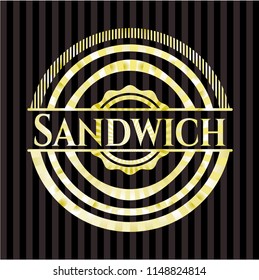 Sandwich shiny emblem