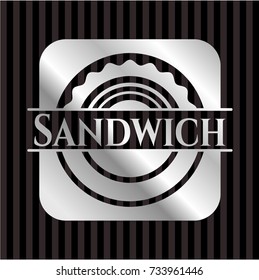 Sandwich silvery emblem