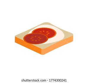 Sandwich-Snack-Stock, Vektorgrafik