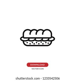 Sandwich vector icon