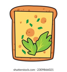 Sandwich vector icon.Color vector icon isolated on white background sandwich.
