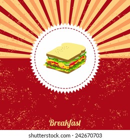 sandwich vintage template