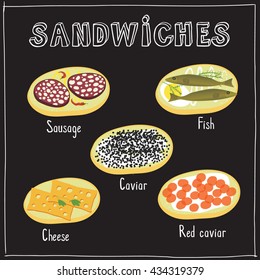 sandwiches, collection