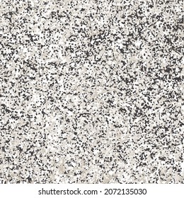 Sandy ground texture. Rough stone wall. Seamless pattern. Abstract vector.