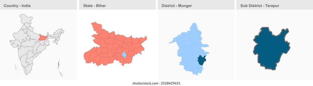 Sangrampur map (District Munger,State Bihar, Republic of India), Munger District, Bihar State, Republic of India, Government of Bihar, Indian territory, Eastern India, politics, village, tourism