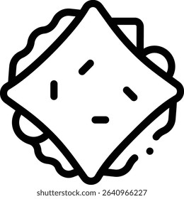 sangria icon. Thin Linear Style Design Isolated On White Background