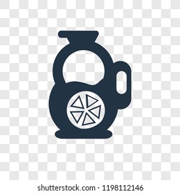 Sangria vector icon isolated on transparent background, Sangria transparency logo concept