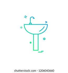 Sanitary icon design vector 