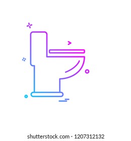 Sanitary icon design vector