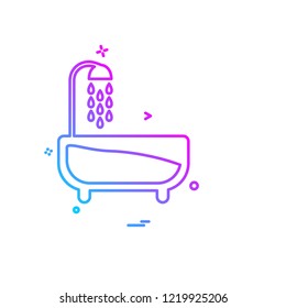 Sanitary icon design vector