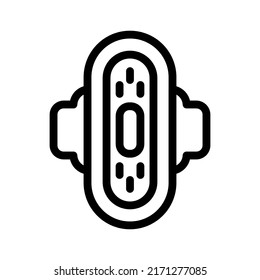 gráfico vectorial de ilustración de icono de línea sanitaria
