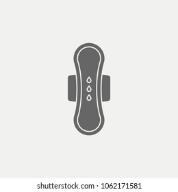 Sanitary napkin Flat Icon