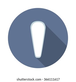 sanitary napkin icon. vector illustration
