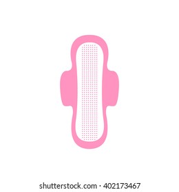 sanitary napkin icon. vector illustration