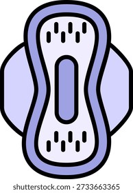 Sanitary Napkin New Creative Icon Design Vector