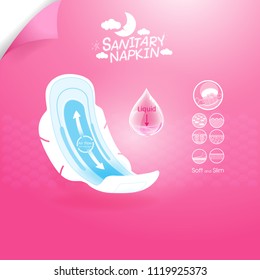 Fondo del vector de servilletas de sanidad