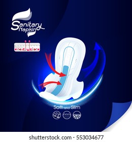 Fondo del vector de servilletas de sanidad