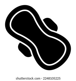 Sanitary pad vector design, hygiene product