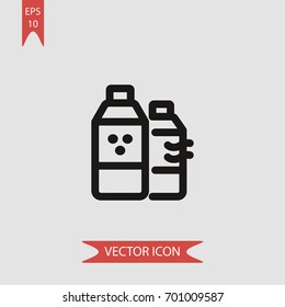 Sanitary products vector icon illustration symbol