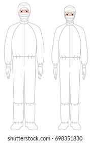 Sanitary protection clothes cleanliness