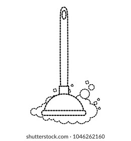 sanitary suction suck icon
